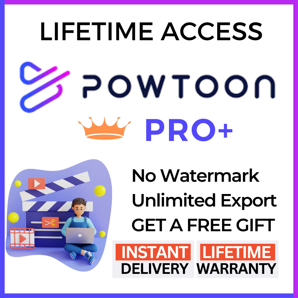 PowToon Pro+ Create Awesome Videos & Presentations with POWTOON